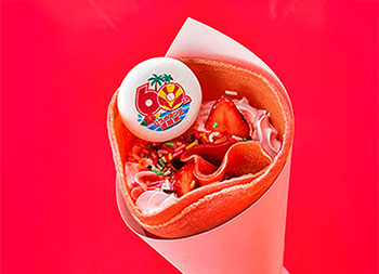 ストロベリーリッチクレープ