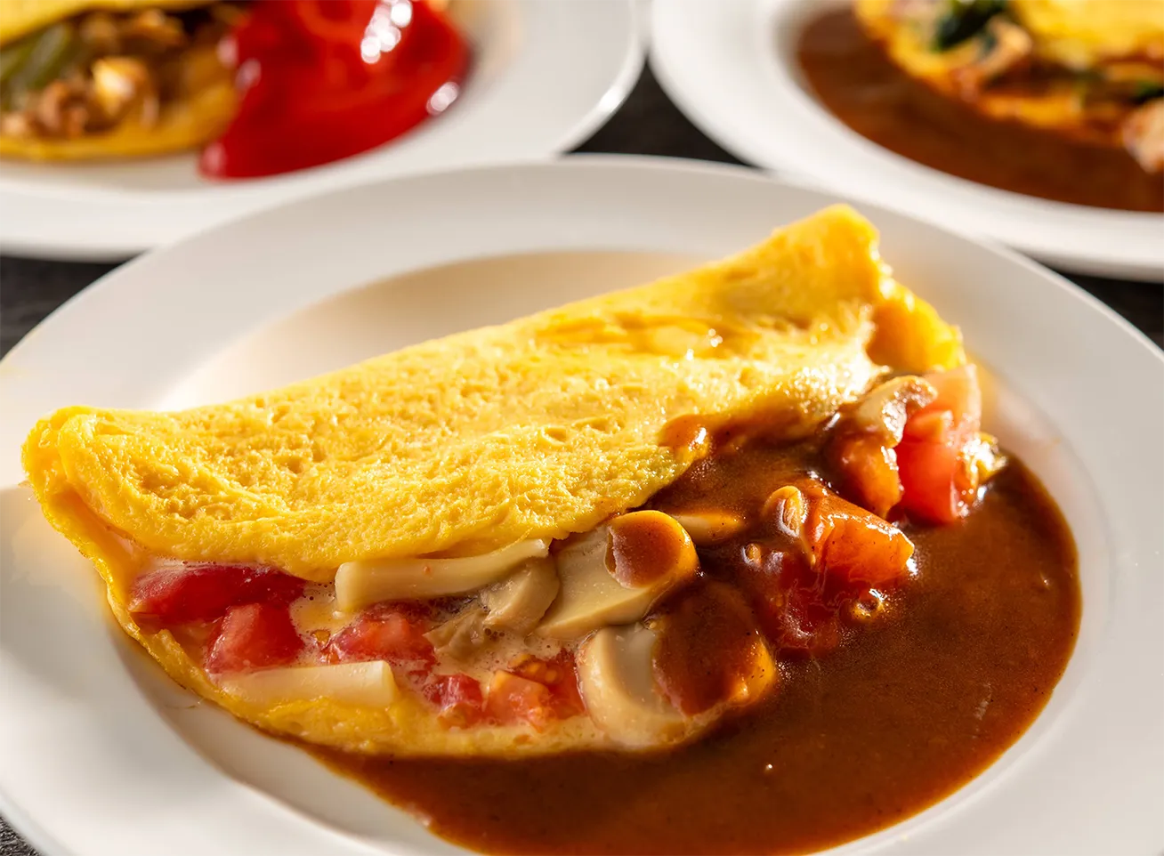 ハワイアンズオムレツ