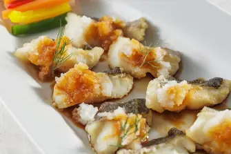 鱈のフリット　おろしポン酢