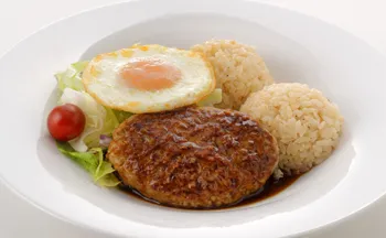 ロコモコ　ガーリックソース